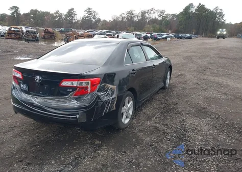 2013 Toyota Camry Se from USA, damaged, VIN 4T1BF1FK7DU257057